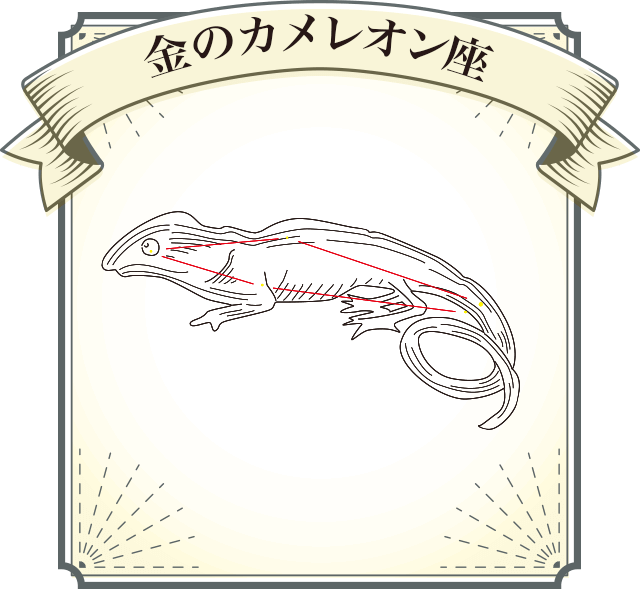 金のカメレオン座